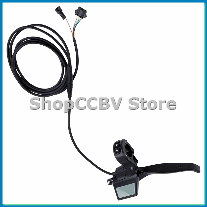 Electric Scooter - หน้าจอแสดงผลสกู๊ตเตอร์ไฟฟ้าแบบปรับได้ 160PDD พร้อมมือเบรกสำหรับจักรยานไฟฟ้า-A55K