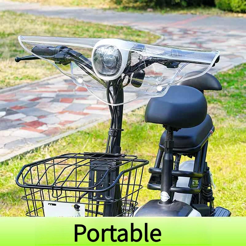 Electric Scooter - แผ่นกันฝนกันลมกันน้ำสำหรับแผงหน้าปัดรถสกู๊ตเตอร์/มอเตอร์ไซค์ 1 ชิ้น สำหรับรถจักรยานยนต์ไฟฟ้า ใช้คลุมแฮนด์รถสำหรับการขับขี่กลางแจ้ง