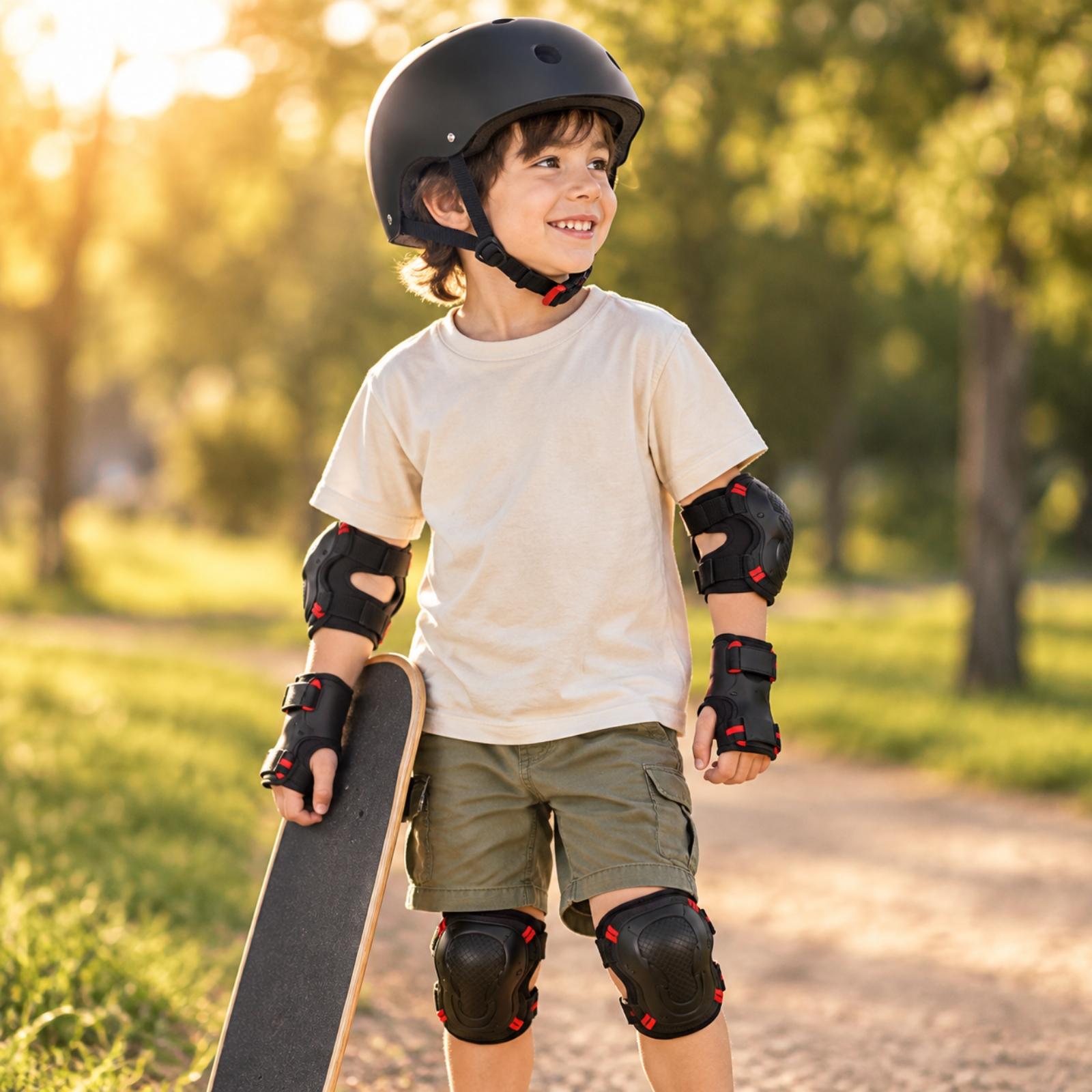 ชุดหมวกกันน็อคสเก็ตบอร์ดแบบเปล - Scooter Helmet Set บทวิจารณ์และราคา