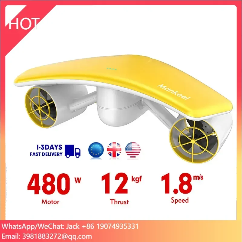 สกูตเตอร์ใต้น้ำไฟฟ้า Mankeel W - Electric Scooter 500W บทวิจารณ์และราคา