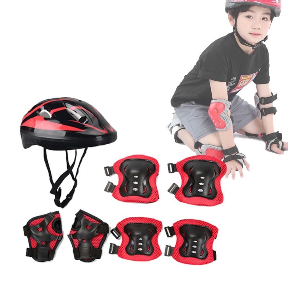หมวกกันน็อคเด็กที่ป้องกันข้อมื - Scooter Helmet Set บทวิจารณ์และราคา