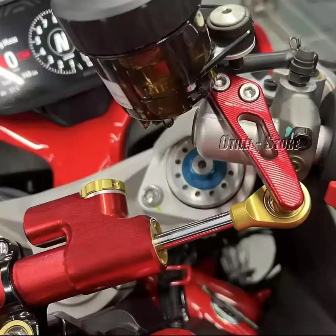 ชุดติดตั้งขายึดกันสะบัดแฮนด์มอ - Steering Damper Stabilizer Kit Cnc บทวิจารณ์และราคา